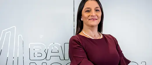 Fotografía de Rosaysella Ulloa Villalobos, ejecutiva en BNCR.