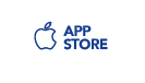 Ícono del logotipo de Apple junto al texto “App Store”.