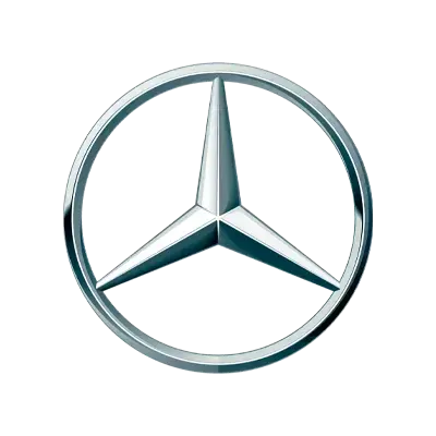 Logotipo de la marca mercedes benz