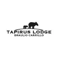 Logotipo de Tapirus Lodge con siluetas de tapires.