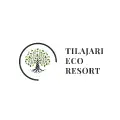 Logotipo de Tilajari Eco Resort con árbol estilizado de raíces y hojas verdes